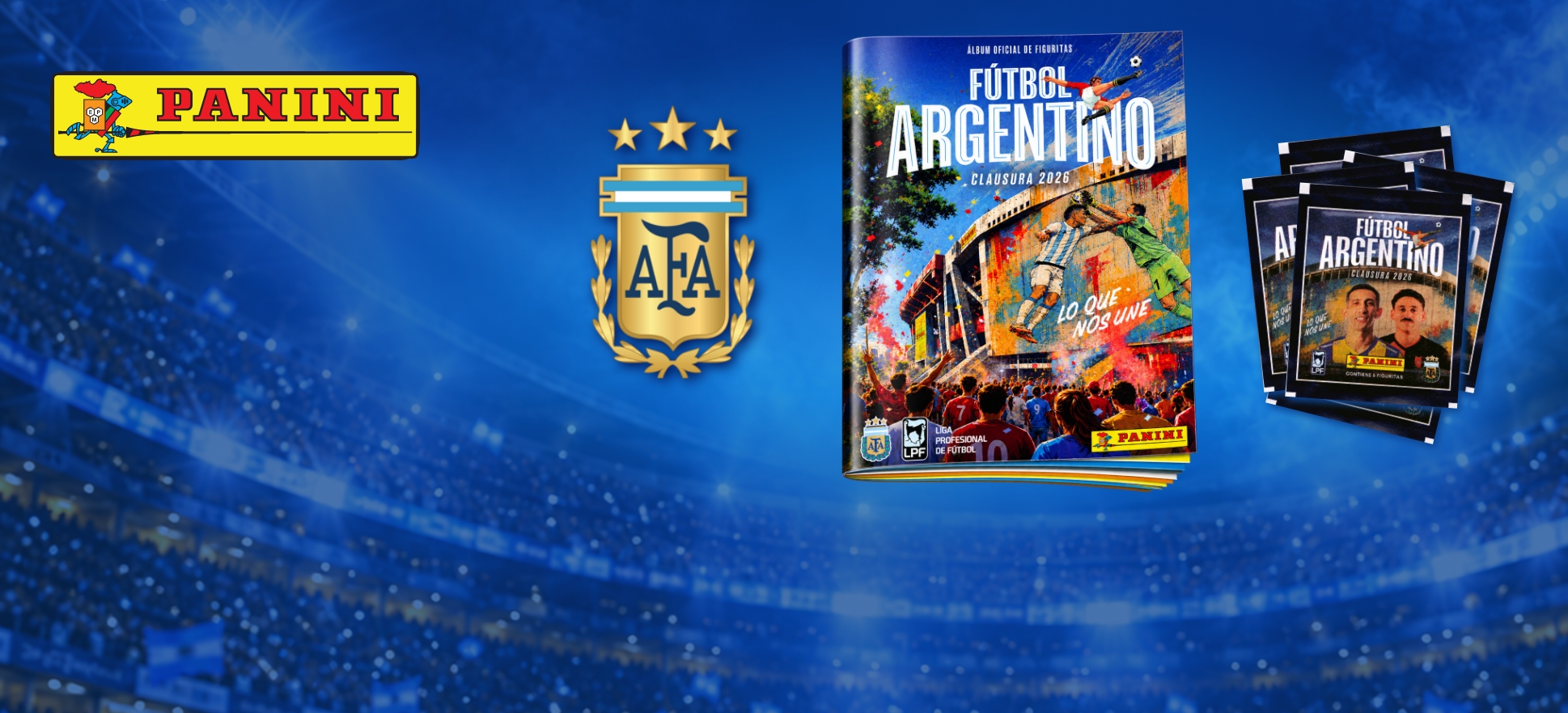 Figuritas Futbol Argentino Clausura 2026 Panini