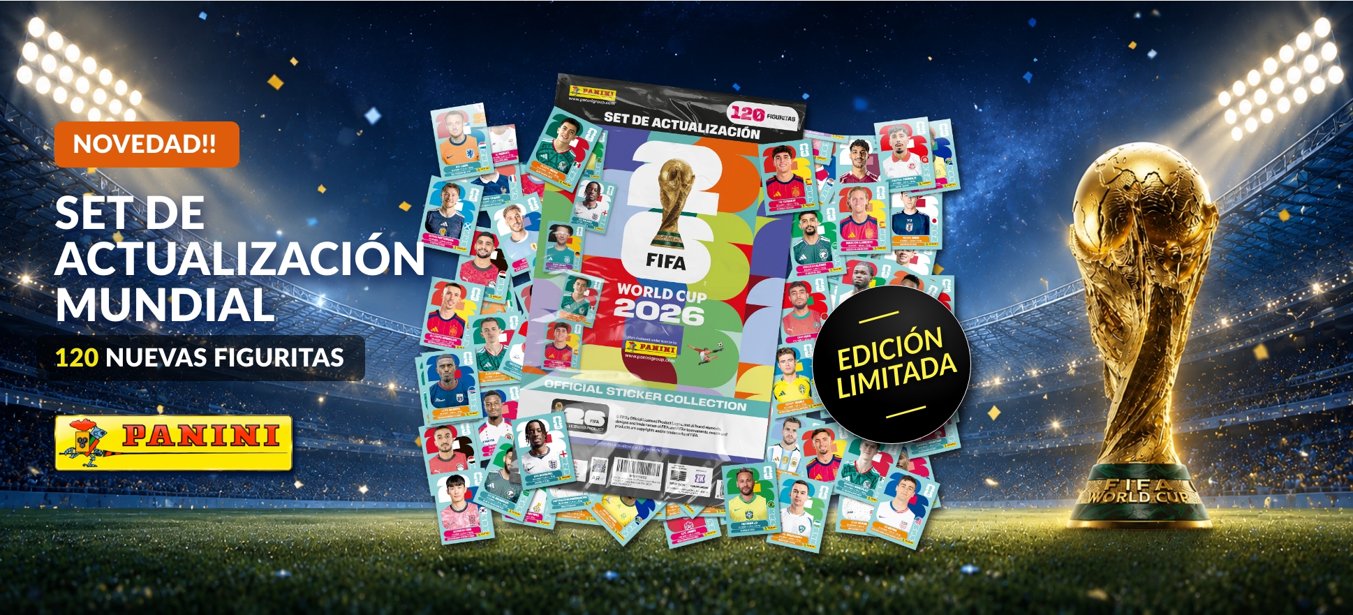 Set de actualización Mundial 2026