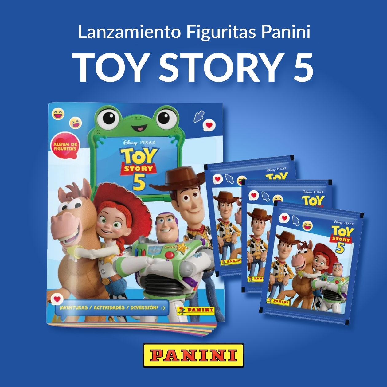 Figuritas Toy Story 5 Panini 2026