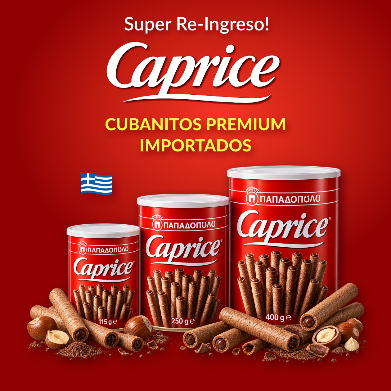 Caprice Cubanitos Premium de Grecia
